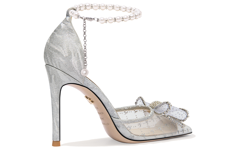 Order (W) (女性用) リリー・ウェイ ハイヒール「シルバーパールボウ」NN-516 NN-516