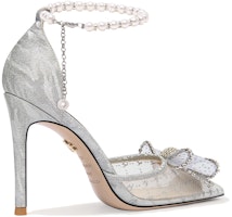 (W) (女性用) リリー・ウェイ ハイヒール「シルバーパールボウ」NN-516 NN-516 Order (W) (女性用) リリー・ウェイ ハイヒール「シルバーパールボウ」NN-516 NN-516