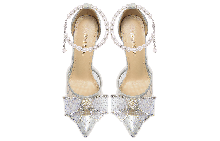 Lookbook (W) (女性用) リリー・ウェイ ハイヒール「シルバーパールボウ」NN-516 NN-516