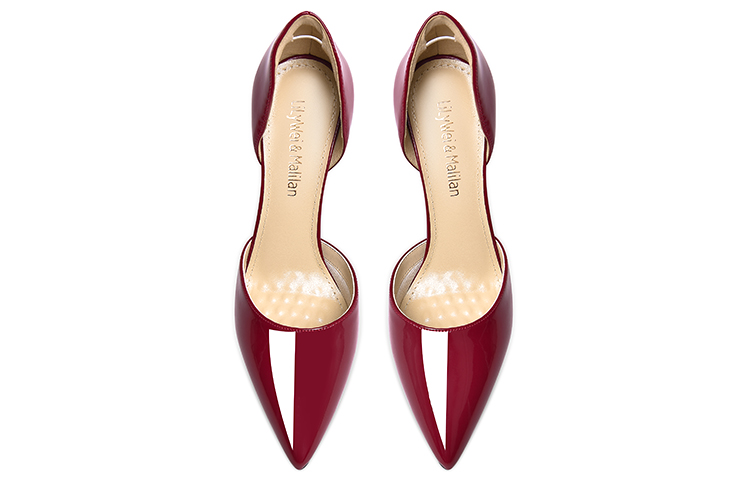 Lookbook Lily Wei 超纖皮 休閒舒適萬用 細跟 高跟鞋 10cm 女款