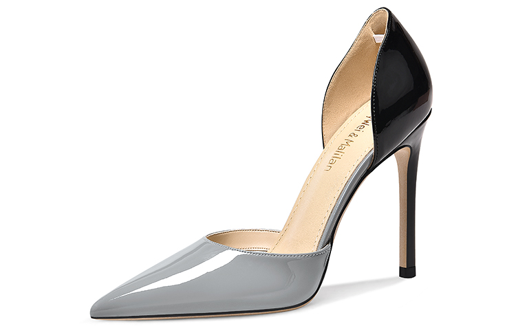 Details for Lily Wei 超纖皮 休閒舒適萬用 細跟 高跟鞋 10cm 女款