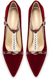 (W) Sandal Hak Tinggi Lily Wei 'Merah' J-121-a Lookbook (W) Sandal Hak Tinggi Lily Wei 'Merah' J-121-a