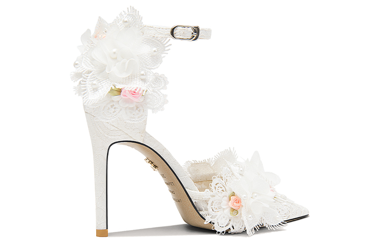 Order (Women) Lily Wei High Heels 10cm 'Forest Fairy White' NN-480