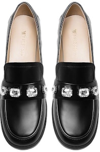 (W) Lily Wei Tumit Tinggi 4cm 'Hitam' 'Fesyen British Tumit Tebal' KF-009 Lookbook (W) Lily Wei Tumit Tinggi 4cm 'Hitam' 'Fesyen British Tumit Tebal' KF-009