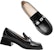 (W) Lily Wei Tumit Tinggi 4cm 'Hitam' 'Fesyen British Tumit Tebal' KF-009