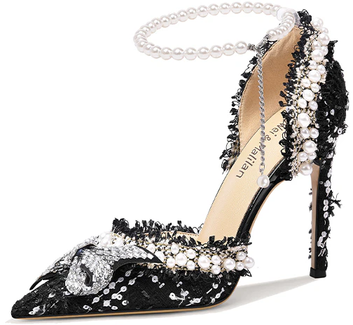 women-lily-wei-high-heels-black-pearl-chain-butterfly-knot-nn-199