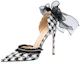 Buy (W) 릴리웨이 블랙 큐빅 리본 나비 힐 (Lily Wei Black Cubic Ribbon Butterfly Heel) NN-538