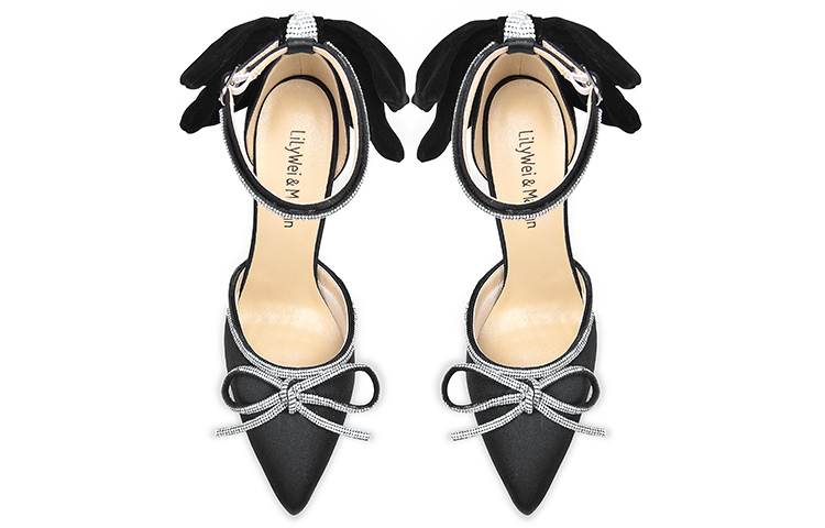Shop (W) 릴리웨이 하이힐 '블랙 태슬' (Lily Wei High Heels 'Black Tassel') NN-170