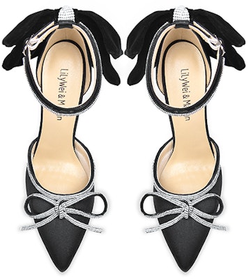 (W) 릴리웨이 하이힐 '블랙 태슬' (Lily Wei High Heels 'Black Tassel') NN-170 Shop (W) 릴리웨이 하이힐 '블랙 태슬' (Lily Wei High Heels 'Black Tassel') NN-170