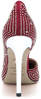 (W) Lily Wei 高跟鞋 '酒红色水钻细高跟' NN-442 Shop (W) Lily Wei 高跟鞋 '酒红色水钻细高跟' NN-442