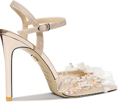 百搭簡約10公分香檳色透氣網面細跟高跟鞋 (女款) Order 百搭簡約10公分香檳色透氣網面細跟高跟鞋 (女款)