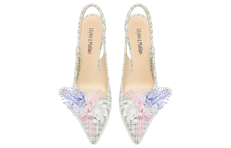 (W) Lily Wei High Heels 'Fashion CMFT Casual Stiletto Green' 圖 3