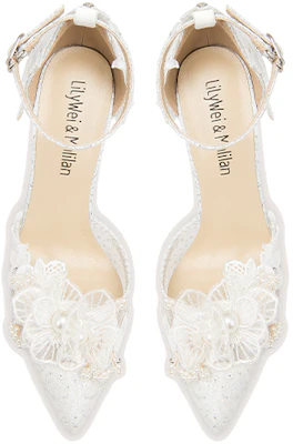 (W) Lily Wei Sepatu Hak Tinggi 'White Buckle' 'Yun Zhong Xian Zi' NN-400 Lookbook (W) Lily Wei Sepatu Hak Tinggi 'White Buckle' 'Yun Zhong Xian Zi' NN-400