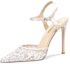 Buy (W) Lily Wei Kasut Tumit Tinggi Runcing Berenda Dan Gesper 'Pink' NN-404