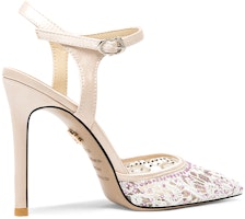 (W) (女性用) リンウェイ レース ポインテッドトゥバックル スティレット 'ピンク' NN-404 NN-404 Order (W) (女性用) リンウェイ レース ポインテッドトゥバックル スティレット 'ピンク' NN-404 NN-404