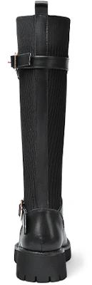 莉莉薇 頭層牛皮圓頭厚底金屬套筒高筒靴 女款 Shop 莉莉薇 頭層牛皮圓頭厚底金屬套筒高筒靴 女款