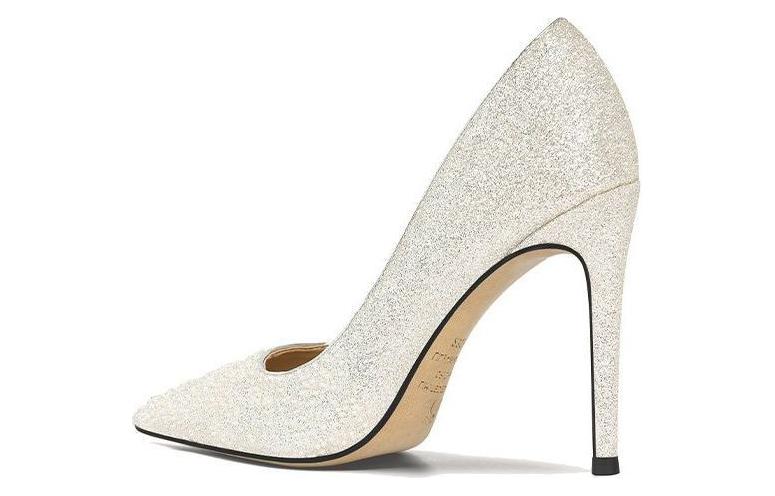 Order (Women) Lily Wei Leather Mule 'Silver Pearl Sparkle' J-079