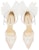 (W) Lily Wei Kulit Tumit Tinggi 10cm 'Pink Pearl Elegance' NN-375