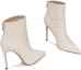 Lookbook (W) Lily Wei Boot Tumit Runcing Kulit dengan Zip Sisi 10cm 'But Buku Lali Berlipat' X-063
