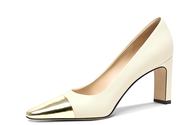 Purchase (W) Lily Wei Kasut Kulit Hujung Runcing 'Tumit Tinggi Tebal' M1-087