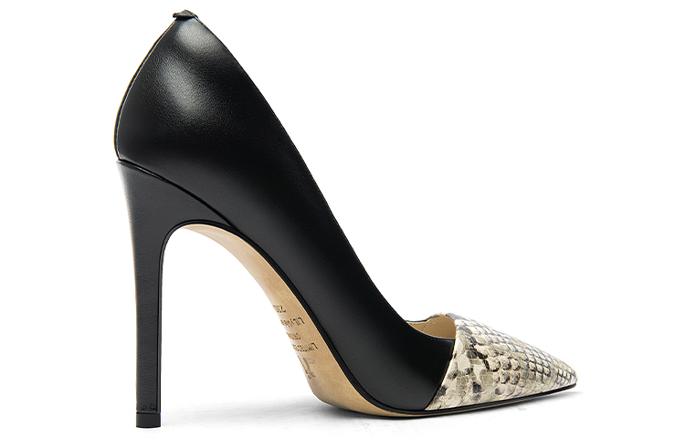 Order (W) （女性用）リリーウェイ レザー ポインテッドトゥ スリッポン スティレット 'ブラック' J-118 J-118