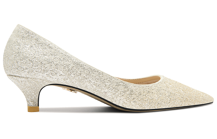 (W) Lily Wei Leather Sequin Slip-On Stiletto High Heels 'Orange Gradient' 圖 2