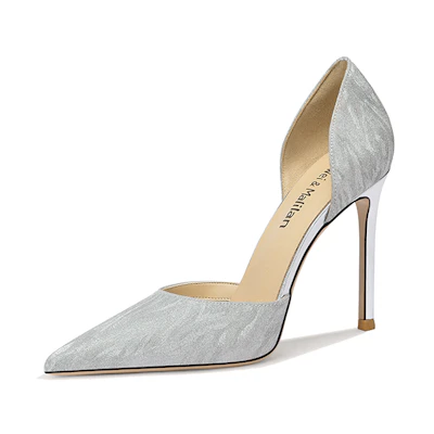 (W) Lily Wei Leather Slip-On 'Pointed Toe'