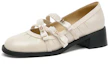 Buy (Women) Lily Wei Loafer 'Apricot Bow Knot' KF-013