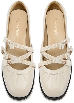 (Women) Lily Wei Loafer 'Apricot Bow Knot' KF-013 Lookbook (Women) Lily Wei Loafer 'Apricot Bow Knot' KF-013