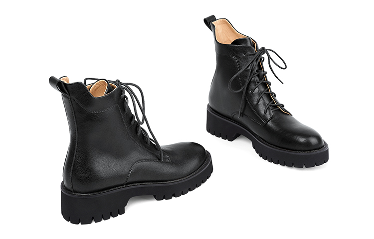 Details for (W) But Luar Biasa Lily Wei Martin 'Boot Terbuka Hujung Bulat Pertengahan Betis' XPJ-048