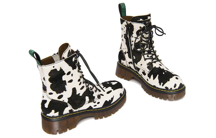 (W) Lily Wei Martin Boots 'Cow Print' 圖 3