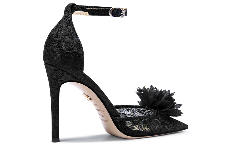 (W) Lily Wei Mesh Pointed Toe High Heels 10cm 'Black' 'French Fashion Stiletto' 圖 2