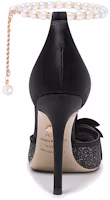 Shop (W) Lily Wei Tacones de Aguja Punta Red Mesh 10cm 'Moda Negra' NN-460