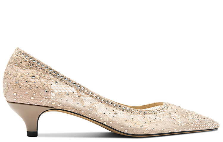 Order (W) 릴리 웨이 메쉬 스틸레토 '애프리콧 슬립온' J-099-a