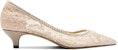 (Women) Lily Wei Mesh Stiletto 'Apricot Slip-On' J-099-a
