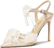 (Women) Lily Wei Mesh Stiletto 'Champagne Fashion' NN-420 (Women) Lily Wei Mesh Stiletto 'Champagne Fashion' NN-420