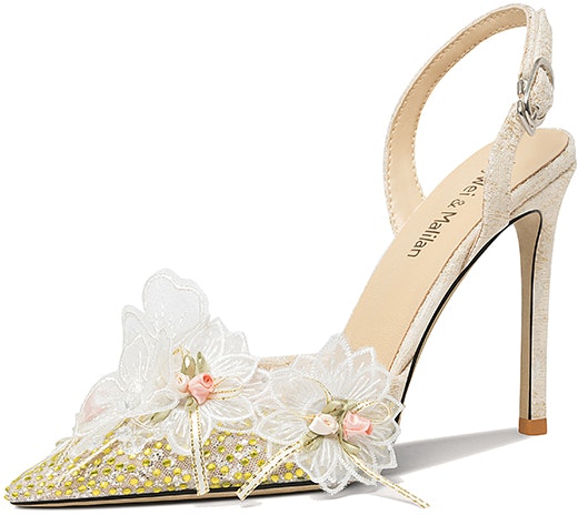 women-lily-wei-mesh-stiletto-heels-10cm-gold-fairy-tale-hollow-petal-peep-toe-nn-446