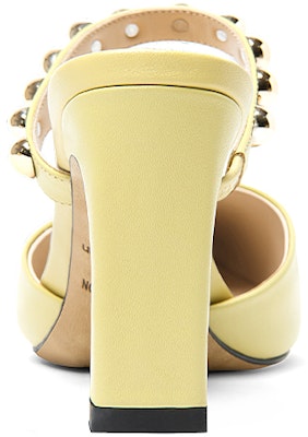 (Women) Lily Wei One-Step Mules 'Mango Fragrance Gold Metal Heel' L-055 Shop (Women) Lily Wei One-Step Mules 'Mango Fragrance Gold Metal Heel' L-055