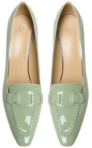 (W) (女性用) 革製スクエアトゥブロックヒールパンプス M1-095 ブラウン M1-095 Shop (W) (女性用) 革製スクエアトゥブロックヒールパンプス M1-095 ブラウン M1-095