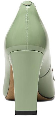 (Women) Lily Wei Patent Leather 'French Minimalist Square-Toe Block Heel Pumps' M1-095 Purchase (Women) Lily Wei Patent Leather 'French Minimalist Square-Toe Block Heel Pumps' M1-095