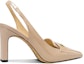 Order (W) Lily Wei Kasut Tumit Tinggi 7.5cm Petak Slip-On Berkilat 'Pagi Senja' L-054