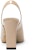 (W) Lily Wei Kasut Tumit Tinggi 7.5cm Petak Slip-On Berkilat 'Pagi Senja' L-054