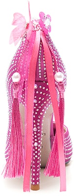 (Women) Lily Wei Pointed-Toe Diamond Slip-On 'Fuchsia Pink Stiletto' NN-469 Shop (Women) Lily Wei Pointed-Toe Diamond Slip-On 'Fuchsia Pink Stiletto' NN-469
