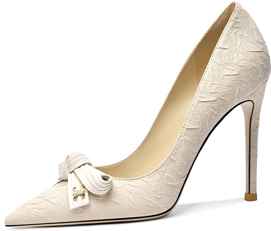 women-lily-wei-pointed-toe-flat-mule-metallic-bow-nude-nn-216