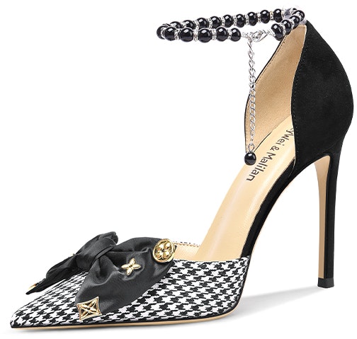 women-lily-wei-pointed-toe-houndstooth-stiletto-with-pearl-chain-black-velvet-nn-259