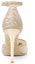 Shop (W) Lily Wei Kasut Tumit Tinggi 10cm Runcing Mesh 'Champagne' NN-423