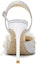Shop (W) Lily Wei PU Comfort 10cm 'Sandal Tumit Tinggi Tali Buku Lali Perak' NN-382