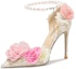 Buy (W) Lily Wei PU Tumit Tinggi 'Stiletto Champagne' NN-401