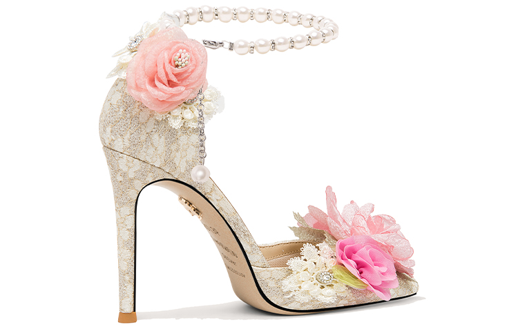 Order (W) 릴리웨이 샴페인 스틸레토 힐 (Lily Wei Champagne Stiletto Heel) NN-401