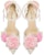 (W) Lily Wei PU Tumit Tinggi 'Stiletto Champagne' NN-401